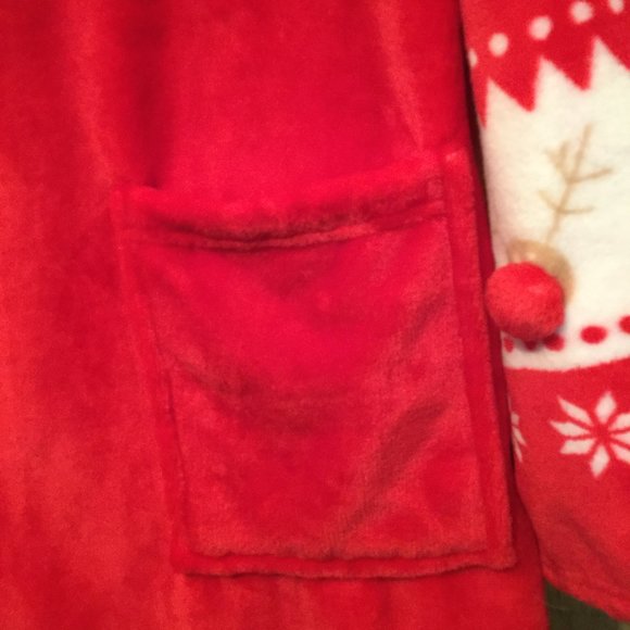 NWT Cynthia Rowley super soft hooded housecoat/robe - Picture 5 of 8